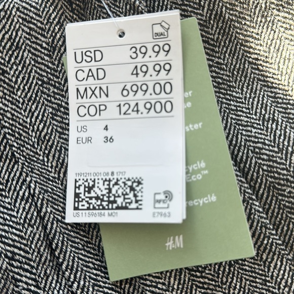 H&M Gray Slacks unworn - Picture 3 of 3